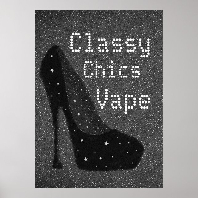 Póster Diva Bombas Modas clásicas Vape Premium Poster (Frente)