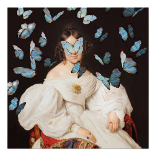 Póster Diva de Sueños de Mariposa