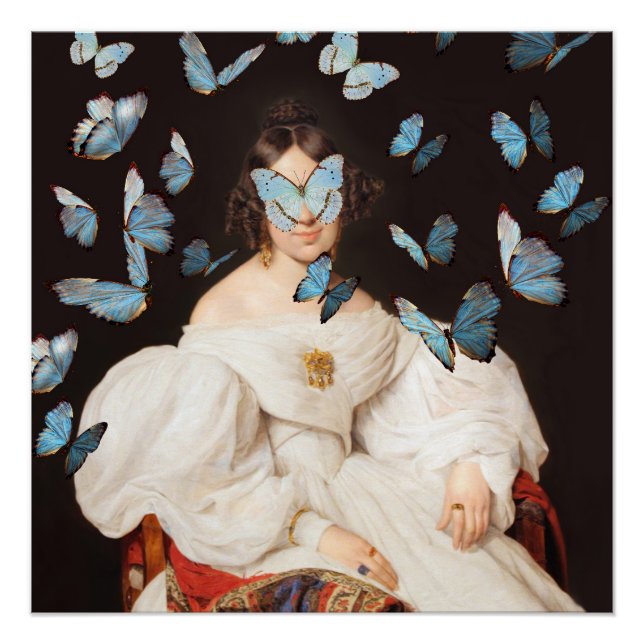 Póster Diva de Sueños de Mariposa (Anverso)