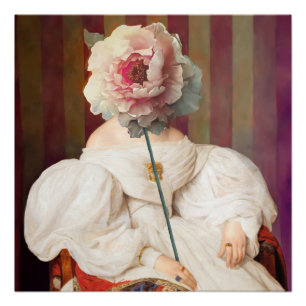 Póster Diva Pensamientos Florales II