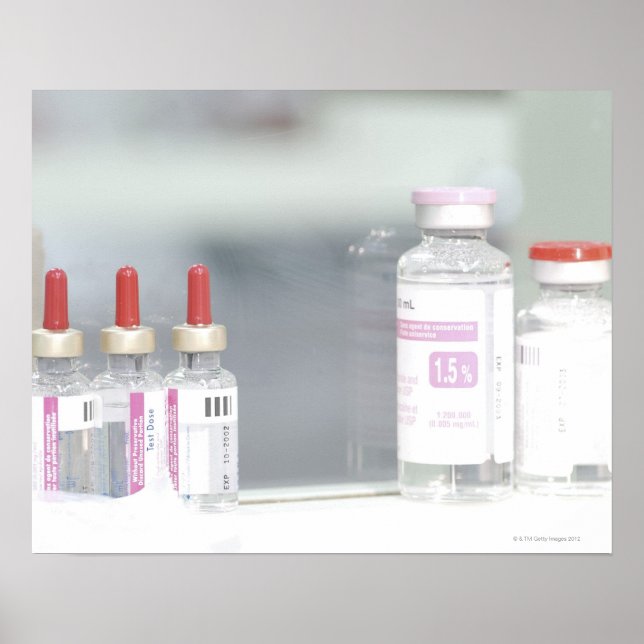 Póster Diversas soluciones médicas (Frente)
