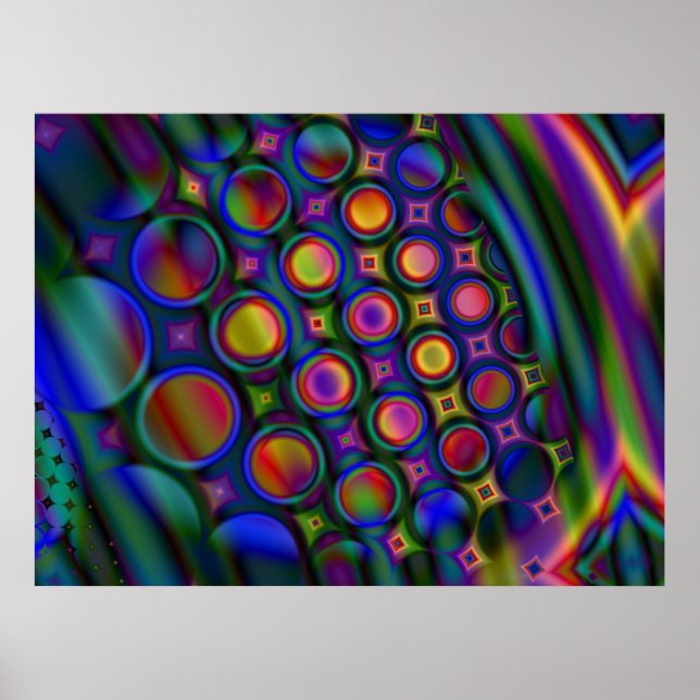 Póster Diverse Bubble Chamber Print (Frente)