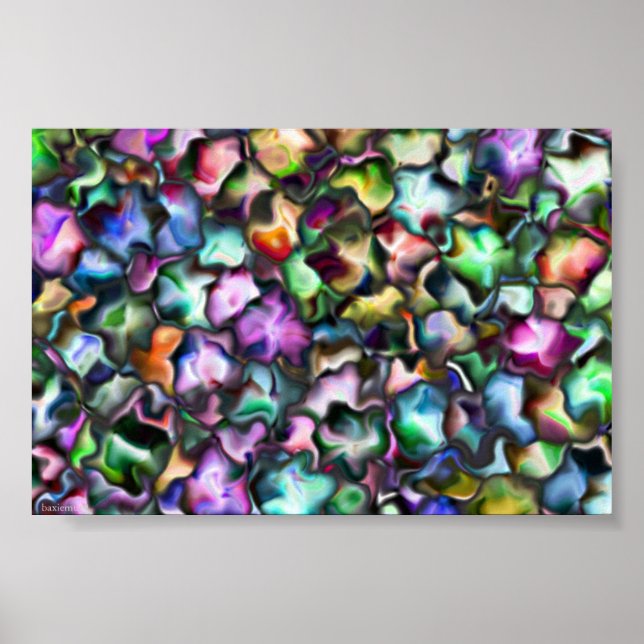 Póster Diversión colorida (Frente)