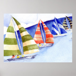 Póster Diversión con las velas