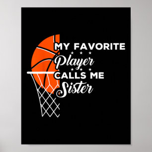 Póster Diversión de mi jugador favorito de Bysketbyll me 