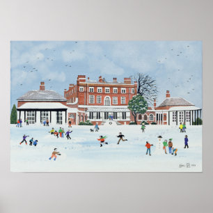 Póster Diversión de nieve de 1991