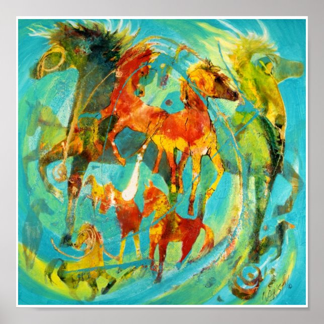 Póster Diversión de verano (Frente)