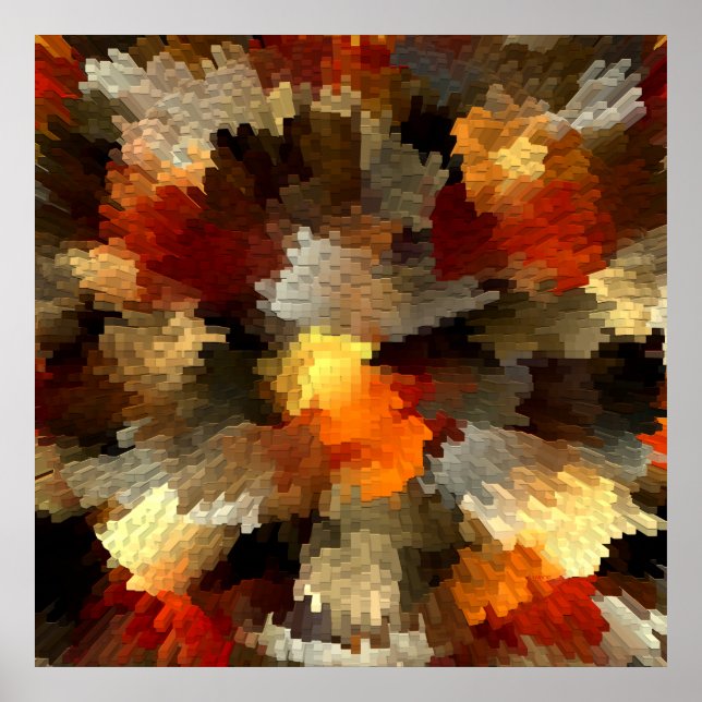 Póster Diversión del atardecer...... (Frente)