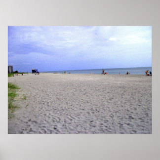 Póster Diversión En La Playa De Siesta Keys