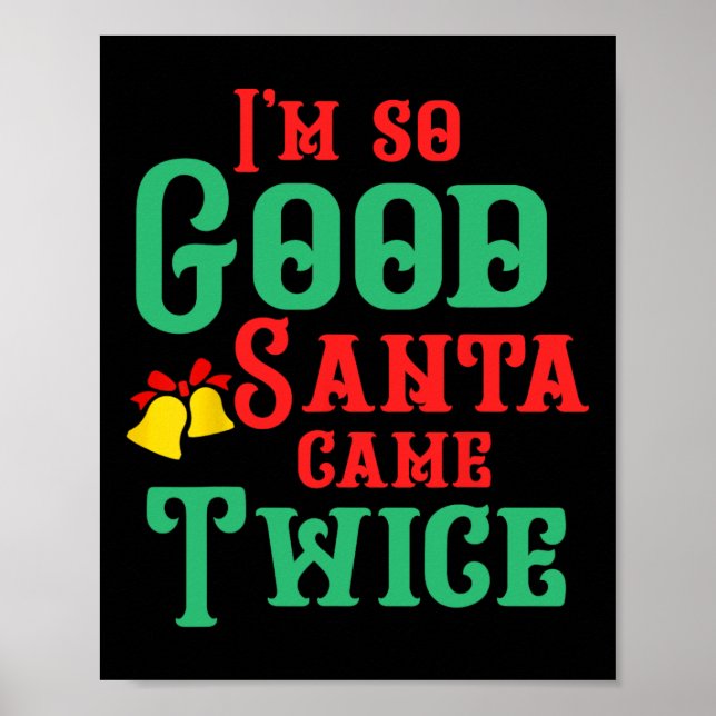 Póster Diversión Sucio Travieso Inapropiado Navidad Adult (Frente)