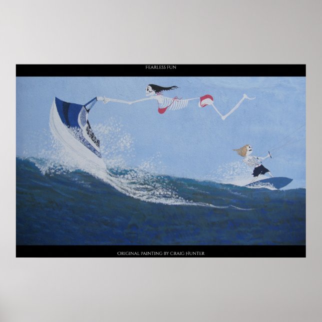 Póster Diversión temeraria (Frente)