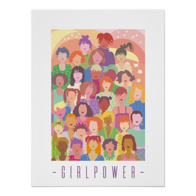 poster diversity "girlpower'  (Anverso)