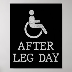 Póster Diversos dichos para usuarios de sillas de ruedas