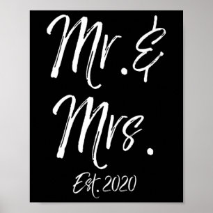 Póster Diversos regalos de matrimonio de novias con hongo