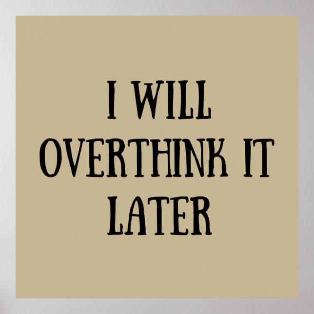 Póster Divertidas frases sarcásticas y citas famosas (Frente)