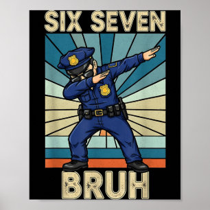 Póster Divertido 67 Meme 6 7 Seis Siete Liceman Oficial d