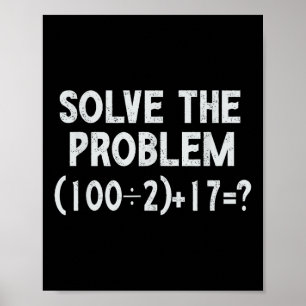 Póster Divertido 67 Meme Pemdas Maestro de Matemáticas El
