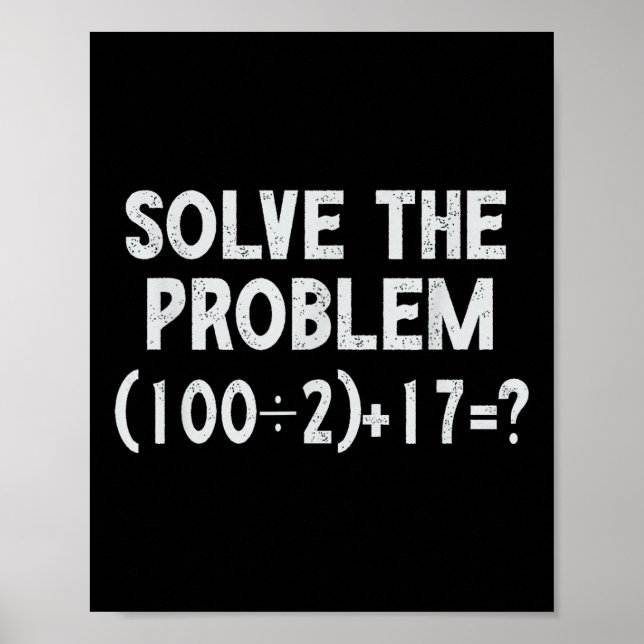 Póster Divertido 67 Meme Pemdas Maestro de Matemáticas El (Frente)