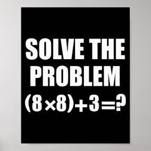 Póster Divertido 67 Meme Pemdas Profesor de Matemáticas E