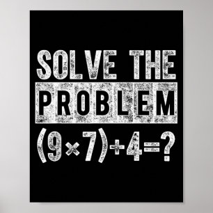 Póster Divertido 67 Meme Pemdas Profesor de Matemáticas E
