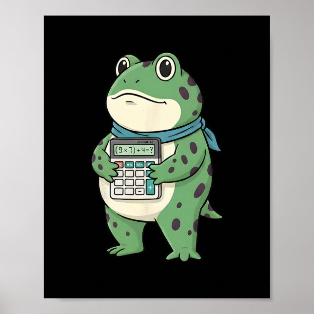 Póster Divertido 67 Meme Pemdas Profesor de Matemáticas S (Frente)