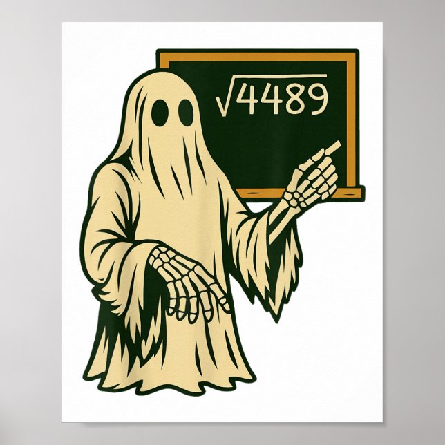 Póster Divertido 67 Meme Raíz Cuadrada 4489 jerga Profeso (Frente)