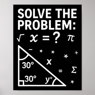 Póster Divertido 67 Meme Resuelve El Problema Para Profes