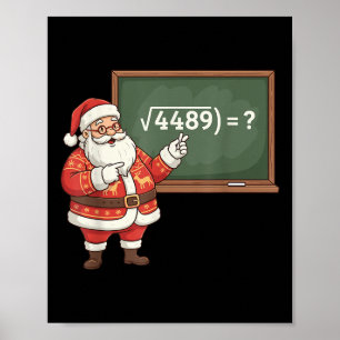 Póster Divertido 67 Meme Seis Siete Profesor de Matemátic