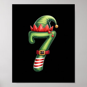 Póster Divertido 6 7 Seis Siete Meme Pareja Navidad Combi