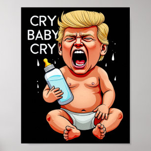 Póster Divertido Anti Trump