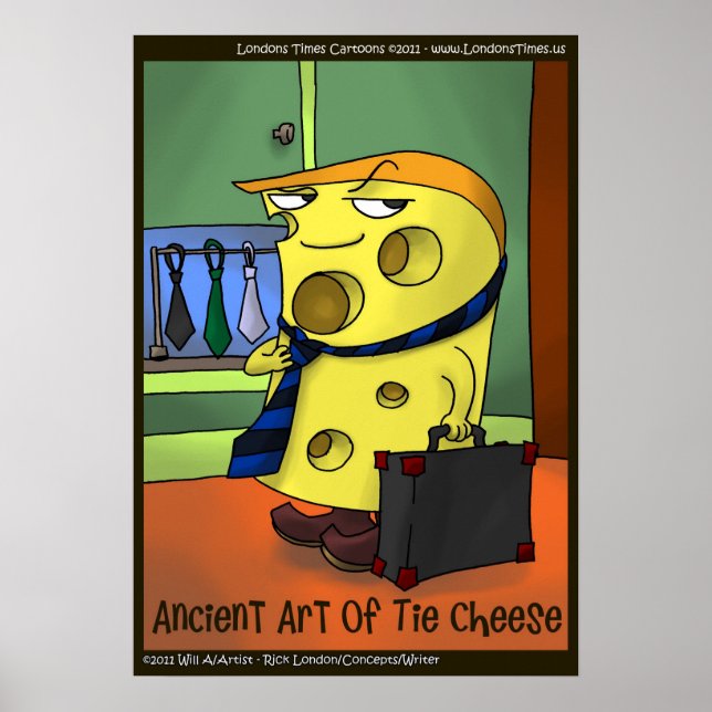 Póster divertido de Tai Chi de Rick London (Frente)