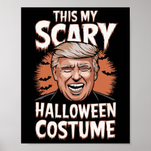 Póster Divertido Donald Trump Este Es Mi Temeroso Costo D