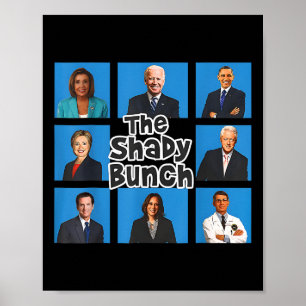 Póster Divertido El Shady Bunch 2024