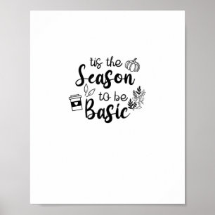 Póster Divertido Es La Temporada Para Básico Especias De