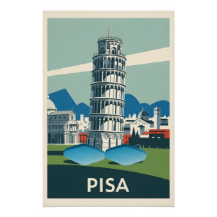 Póster Divertido estilo WPA parques nacionales