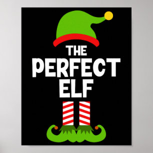 Póster Divertido Fiesta Pajam, Navidades Perfectos Del El