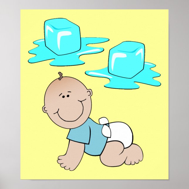 Póster Divertido Ice Ice Baby (Frente)