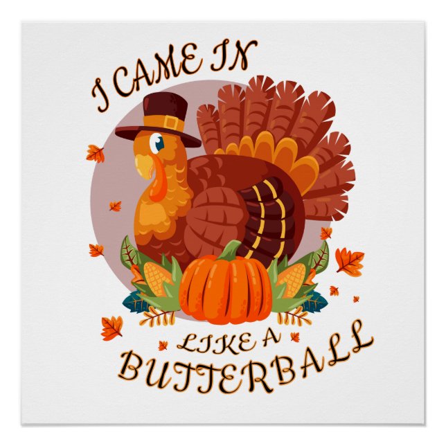 Póster Divertido |Llegué Como Una Camisa De Balonmano (Anverso)