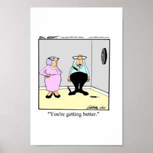 Póster ¡Divertido marido/mujer Poster!