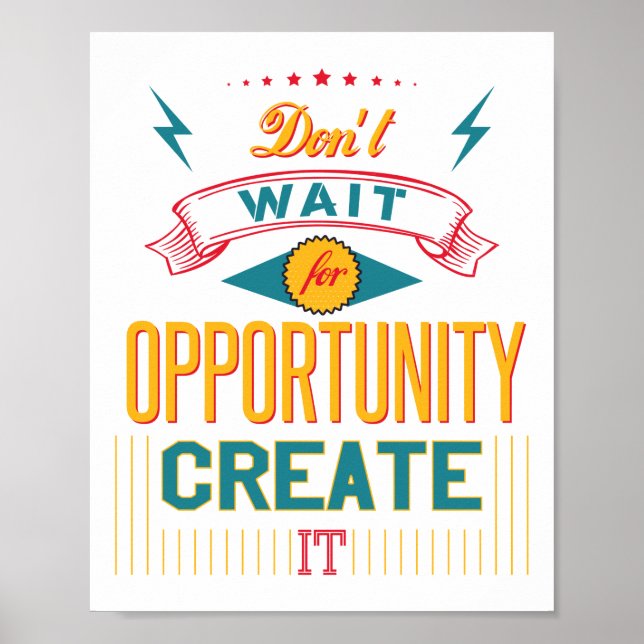 Póster Divertido Motivador Inspirador diciendo Poster de  (Frente)