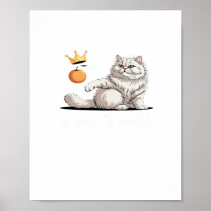 Póster Divertido No Hay Reyes En América