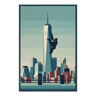 Póster Divertido Nueva York