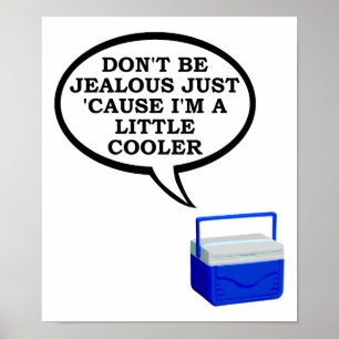Póster Divertido Pequeño Refrigerador