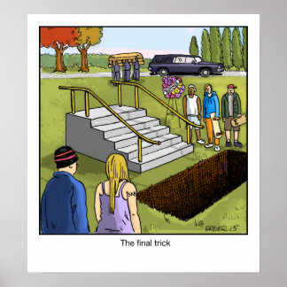 Póster Divertido Poster Personalizado - El truco final