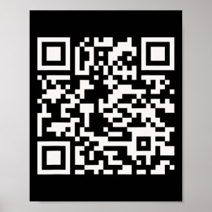 Póster Divertido presidente de Qr Trump 4547 bailando se 