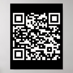 Póster Divertido presidente de Qr Trump 4547 bailando se 