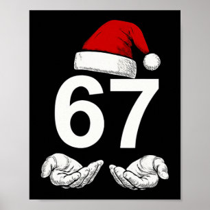 Póster Divertido Seis Siete 6 7 Meme Gen Alpha jerga Navi