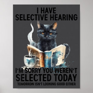 Póster Divertido Tengo Audición Selectiva No Fuiste Selec