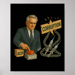Póster Divertido Trump Robert Kennedy Jr. Todo Cdc Meme A