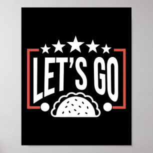 Póster Divertido Vamos Taco 46